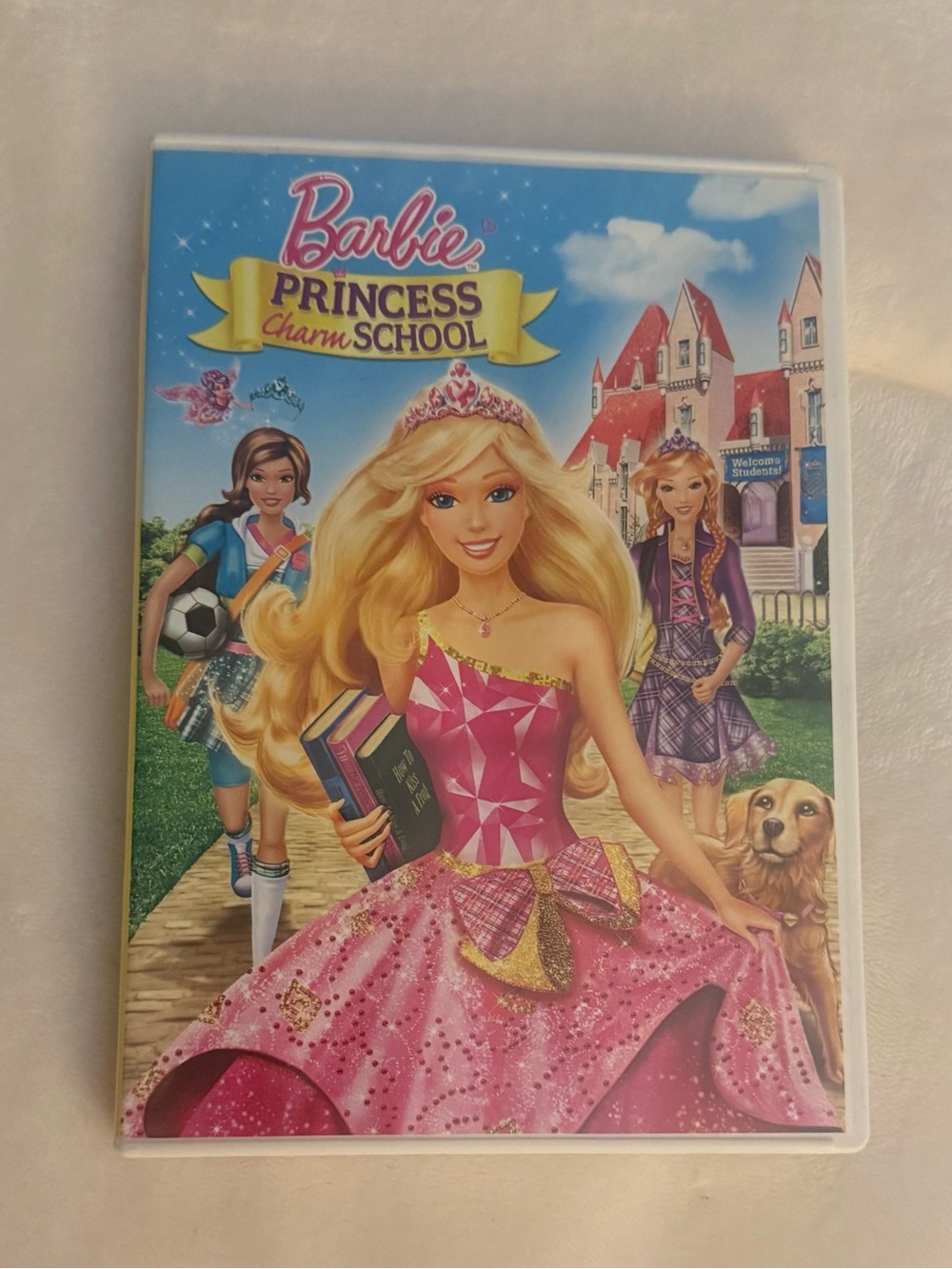 Barbie Princess Charm School (DVD 2011) Movie (20) Animated Magic Blair Willows